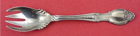 Ice Cream Fork fluted 6 5/8